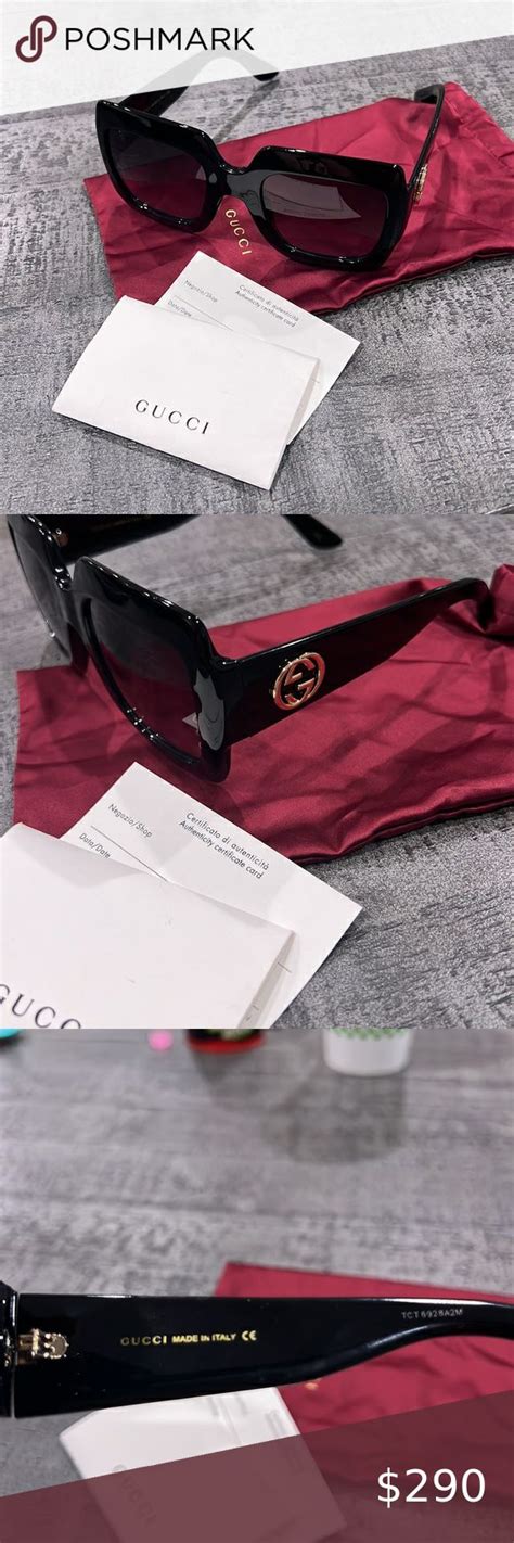 best fake gucci glasses|Gucci glasses authenticity check.